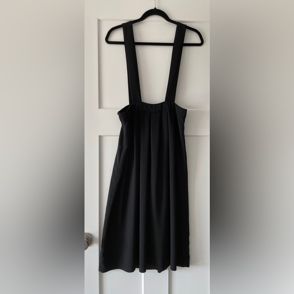 Zara crepe suspender midi skirt - Picture 5 of 9